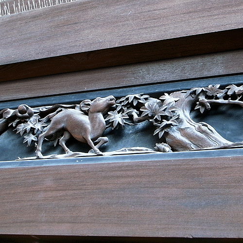 東本願寺の彫刻